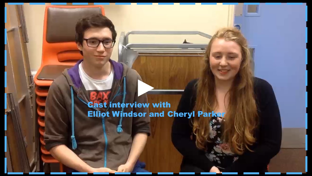 Fly Me! Video cast interview with Elliot Windsor and Cheryl Parker